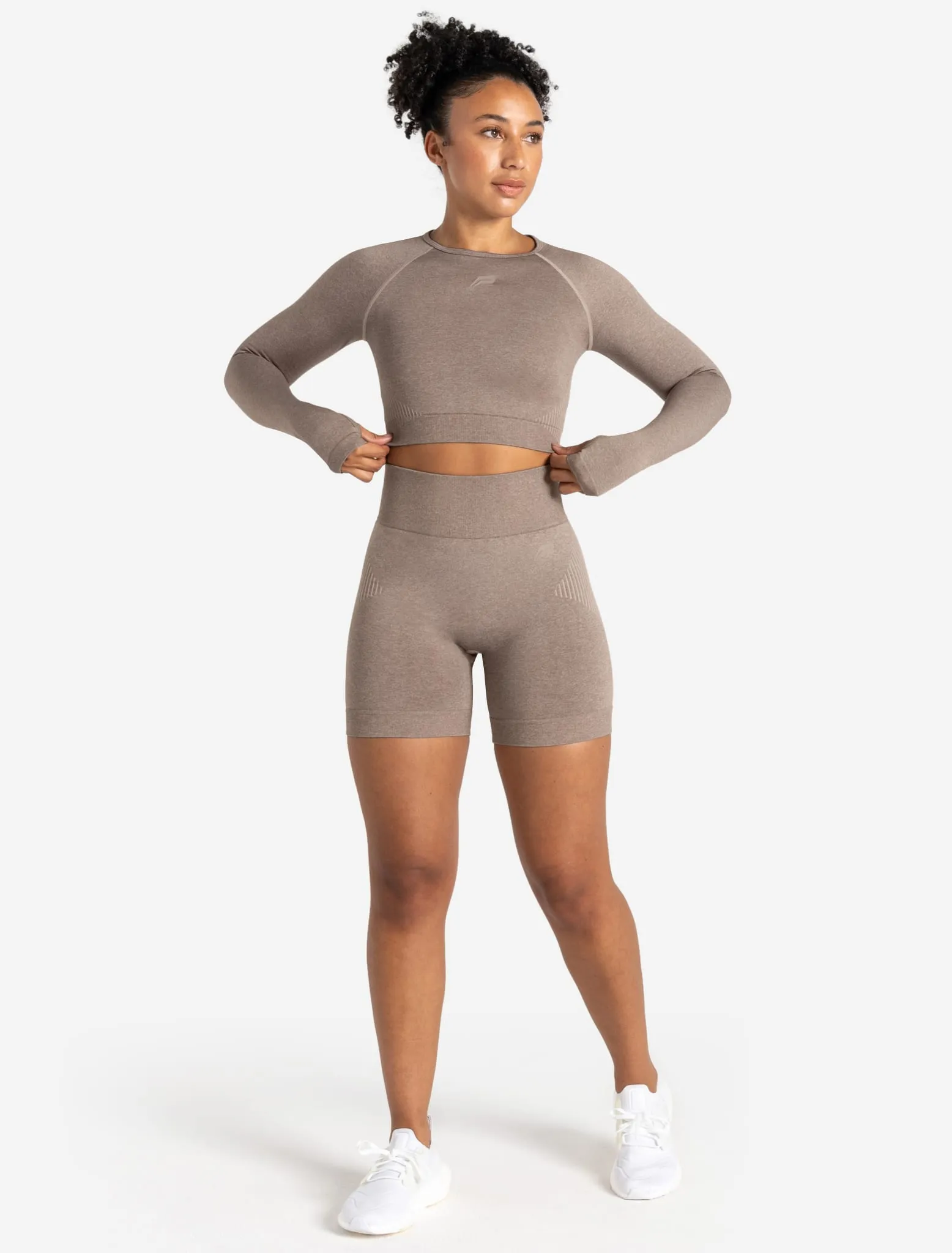 ADAPT 2.0 Seamless Crop Top - Fawn