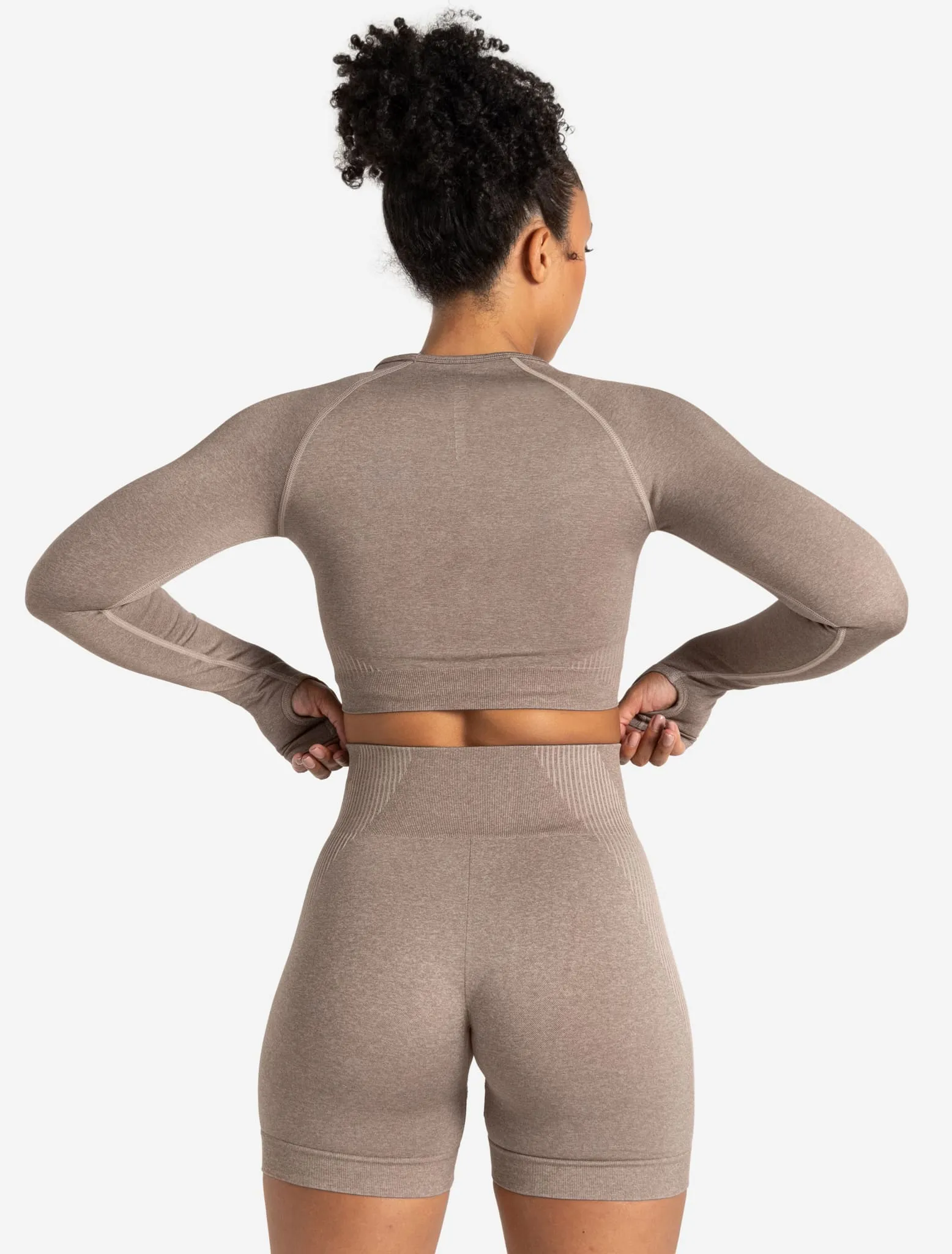 ADAPT 2.0 Seamless Crop Top - Fawn