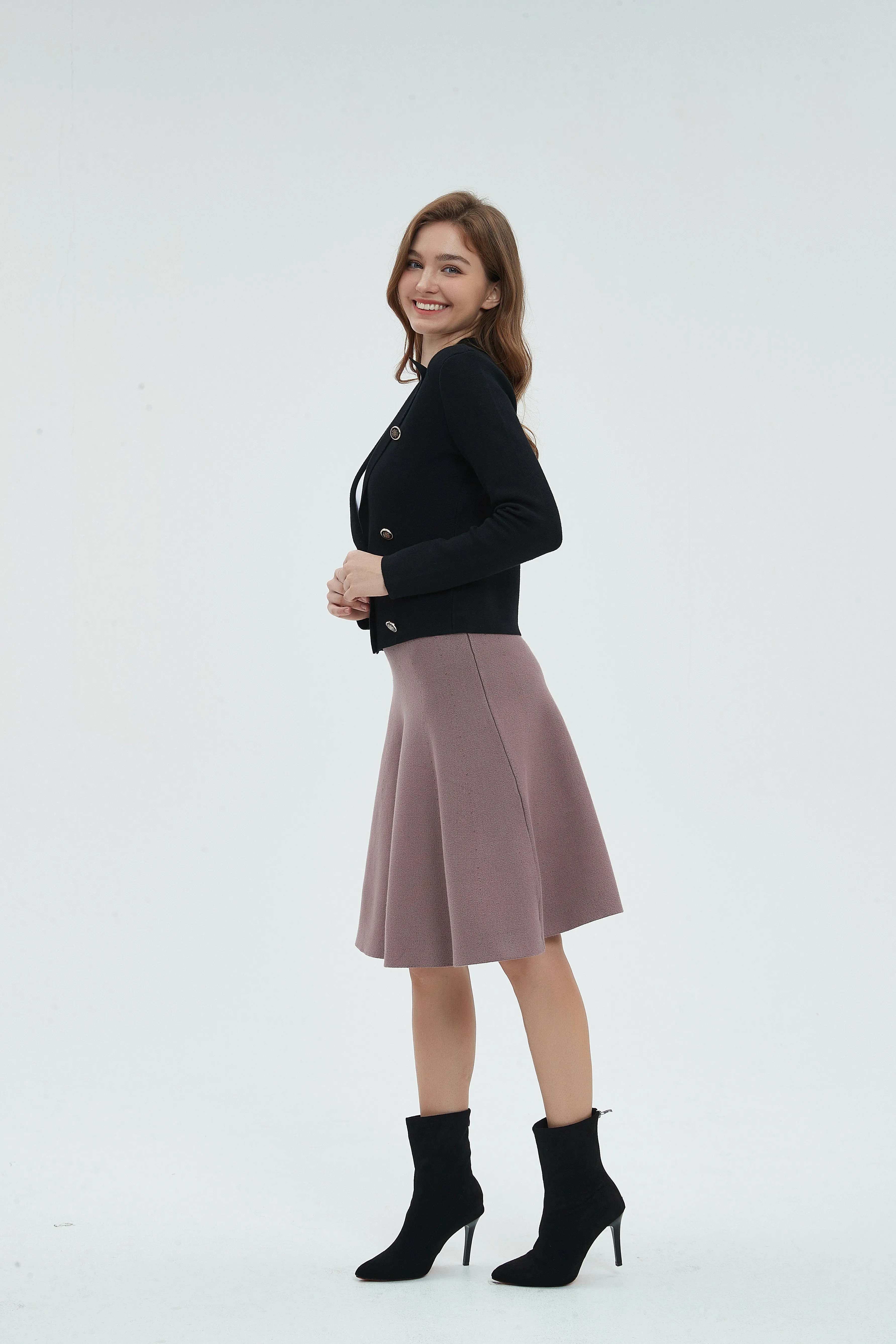 AMAZING  MM SKIRT - TAUPE