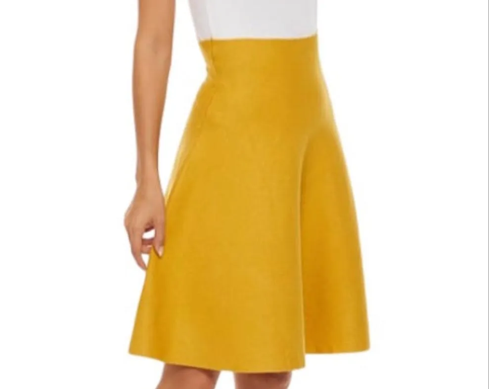 AMAZING MM SKIRT - YEAR ROUND MUSTARD