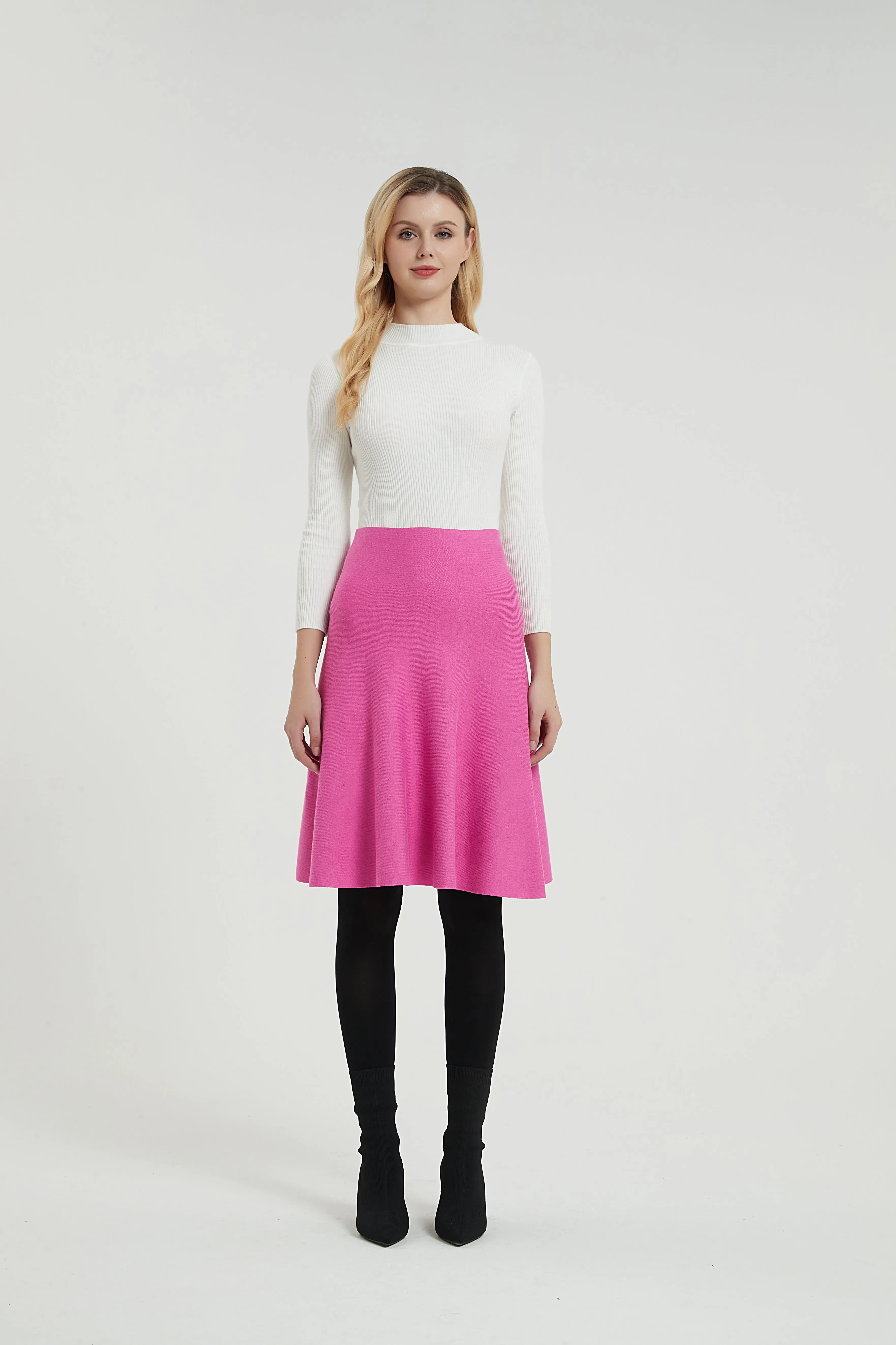 AMAZING MM SKIRT - YR RND VALENTINO PINK