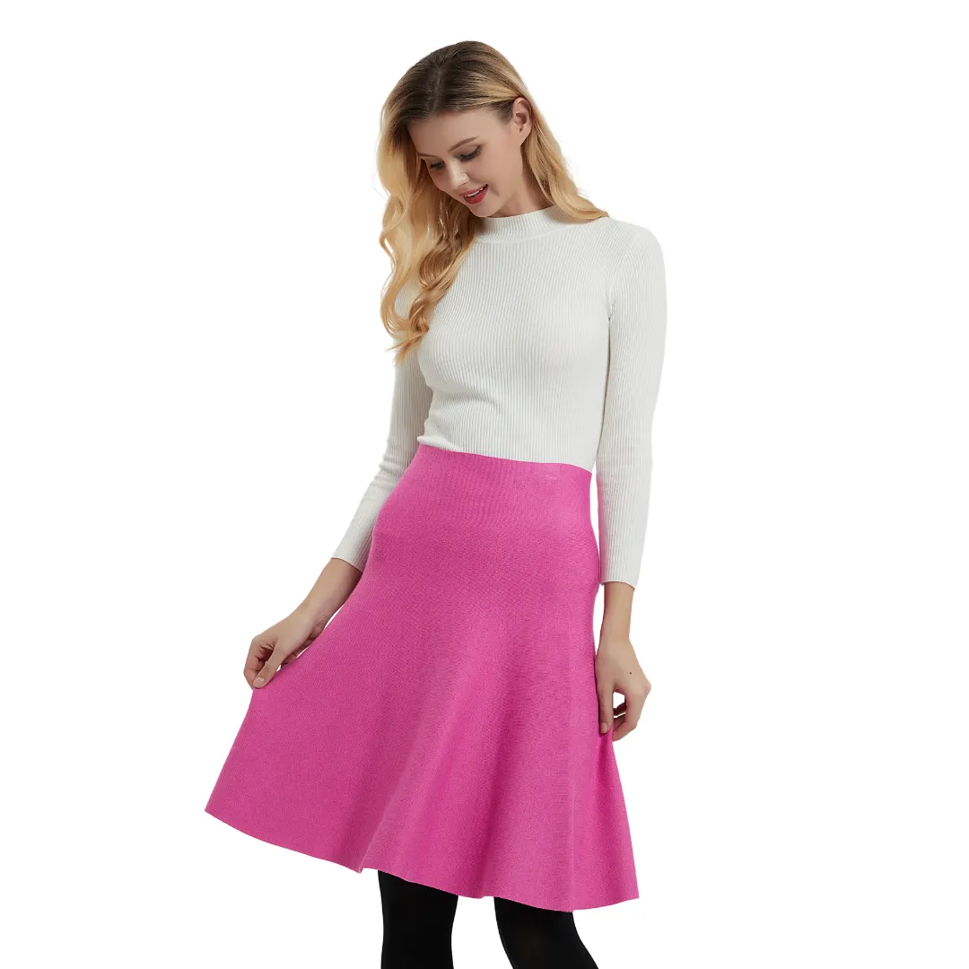 AMAZING MM SKIRT - YR RND VALENTINO PINK