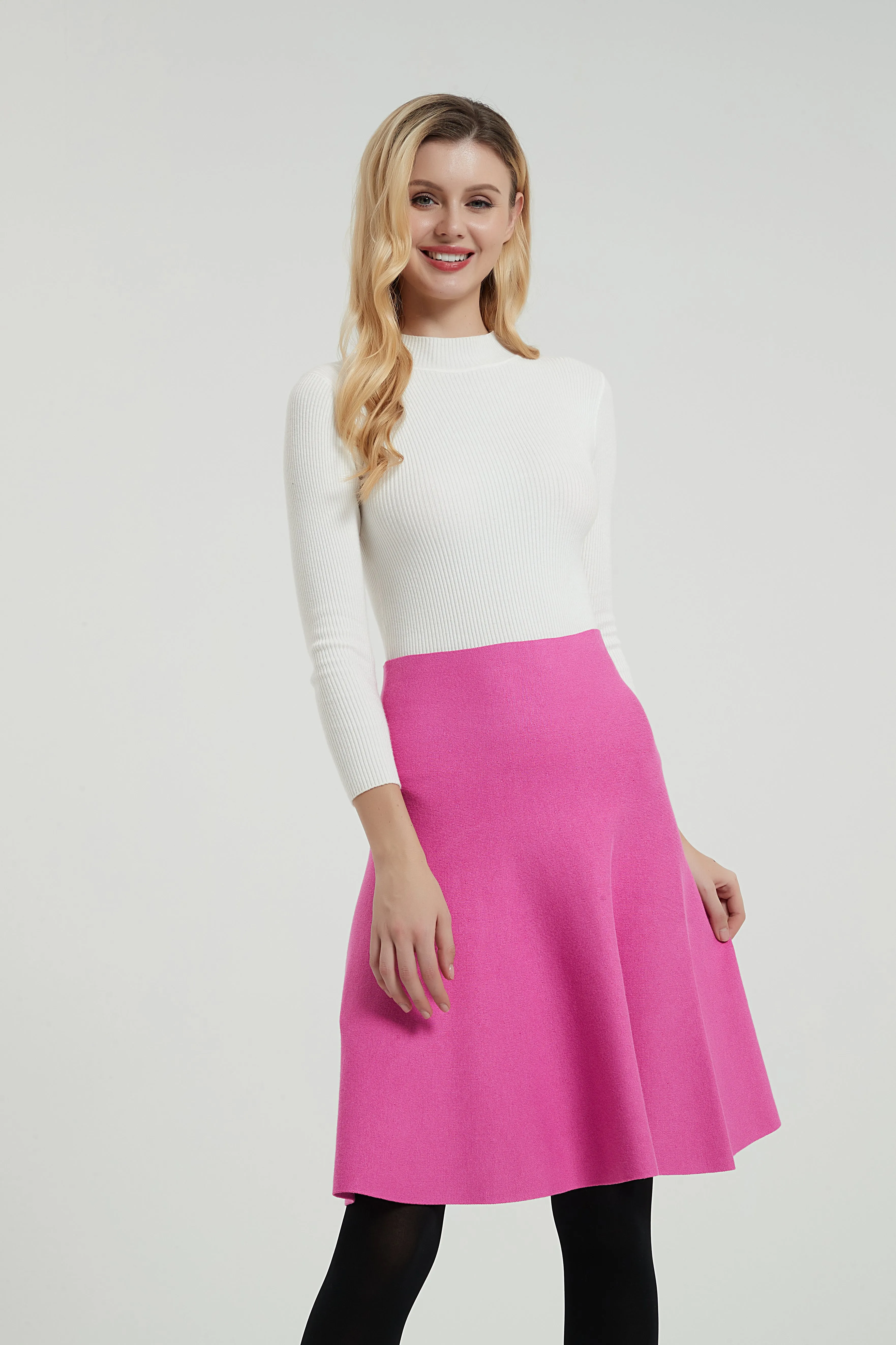 AMAZING MM SKIRT - YR RND VALENTINO PINK