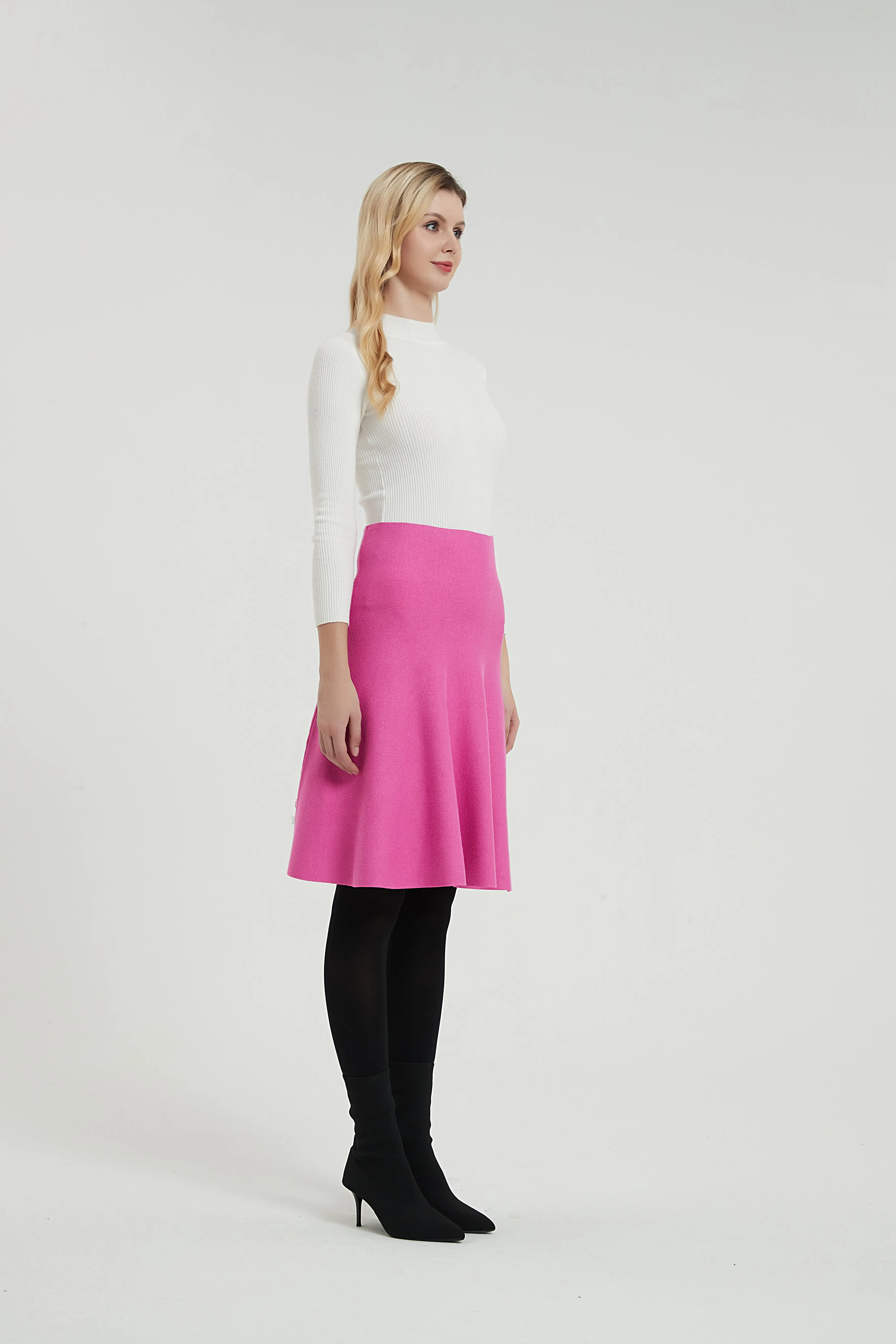 AMAZING MM SKIRT - YR RND VALENTINO PINK