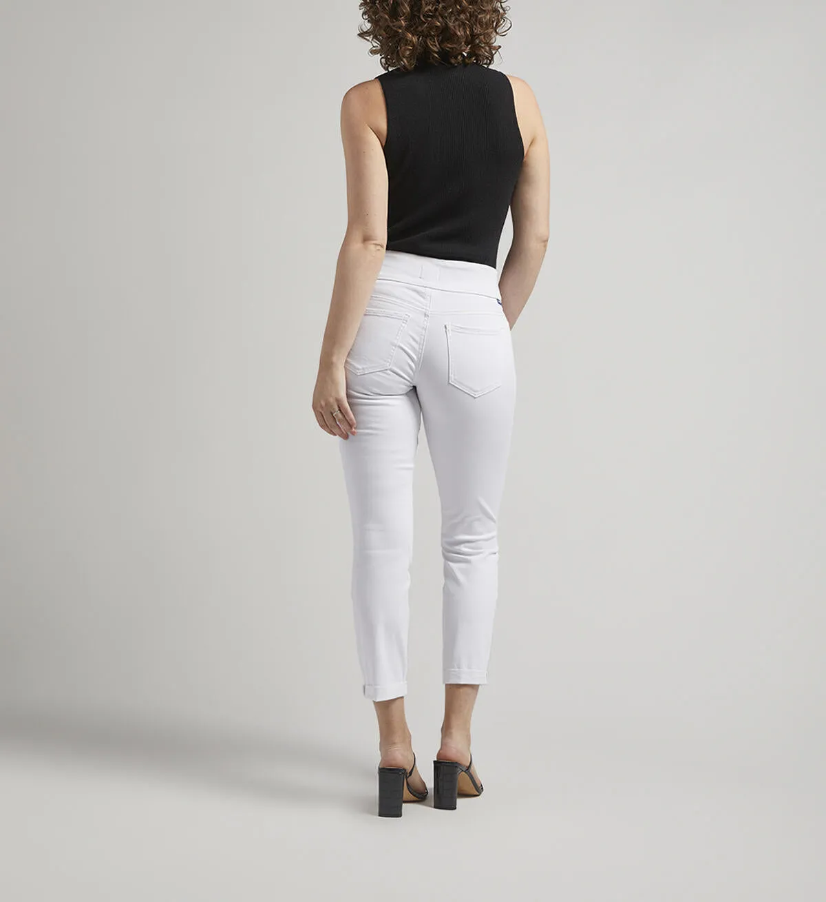 Amelia Mid Rise Slim Ankle Pants