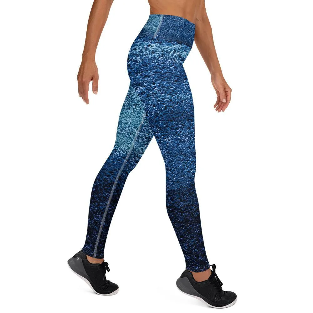 Azure High Waist Leggings