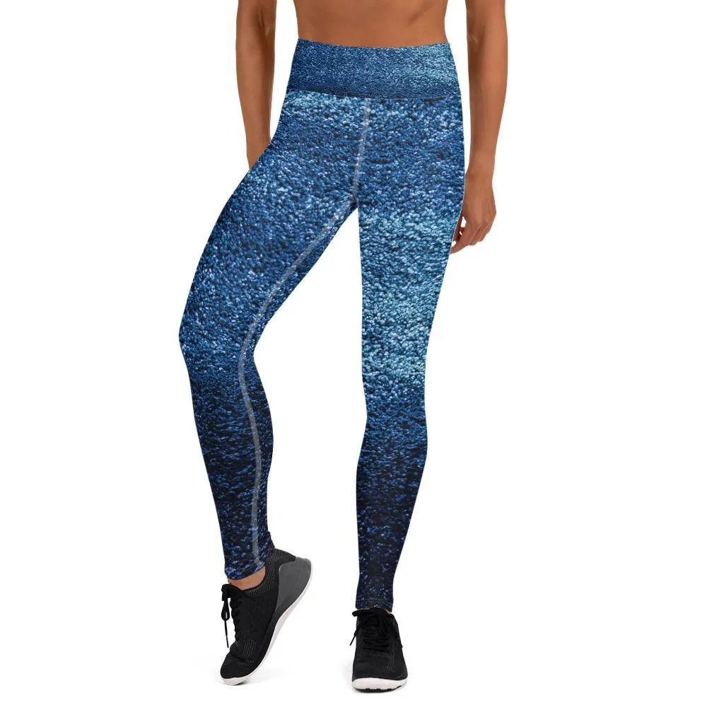 Azure High Waist Leggings