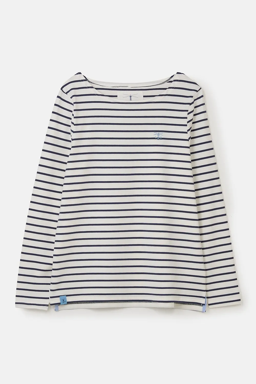 Causeway Breton Top - Cloud Midnight Stripe