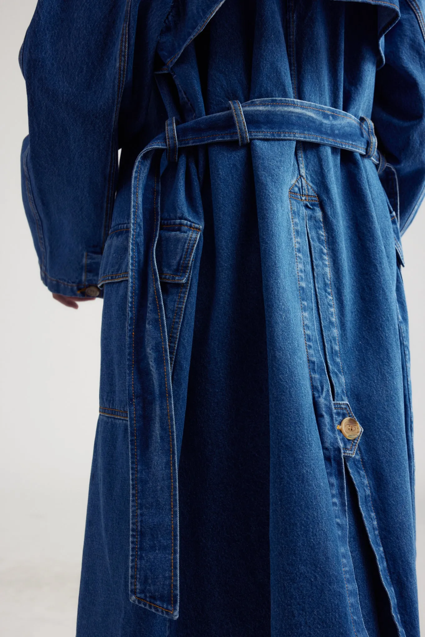 Coco Denim Trench