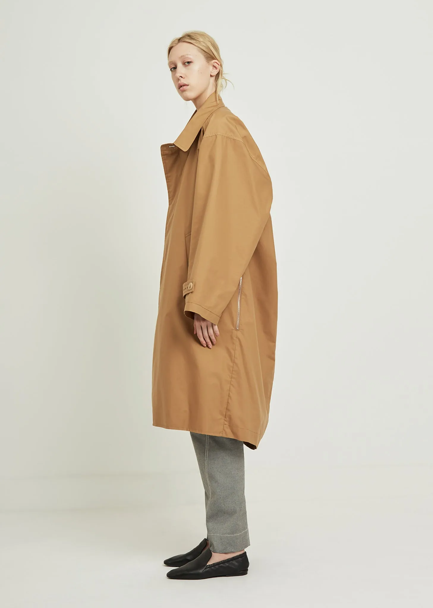 Cody Cotton Blend Trench Coat