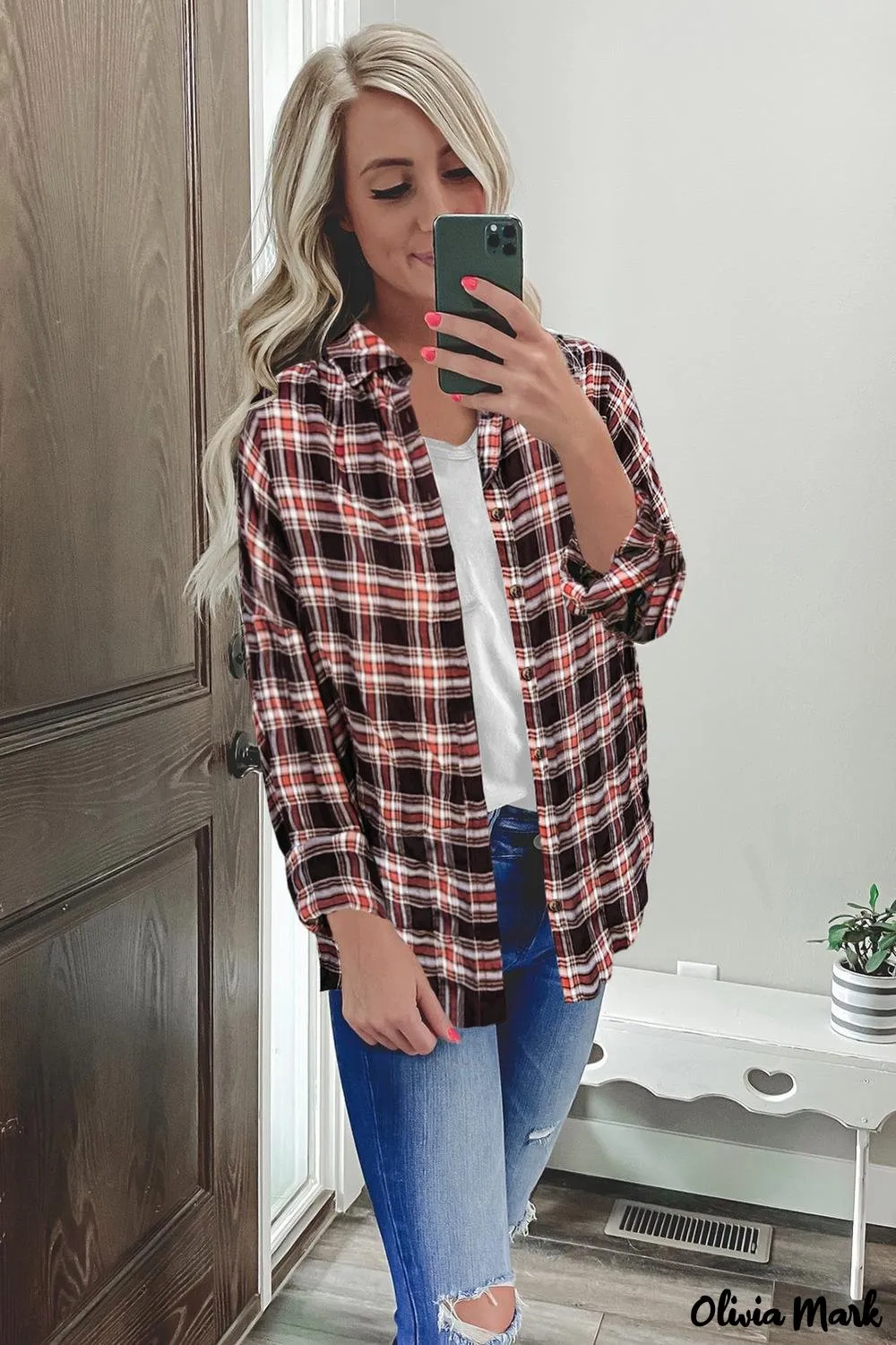 Deanwangkt - Multicolor Checked Relaxed Fit Button Down Shirt