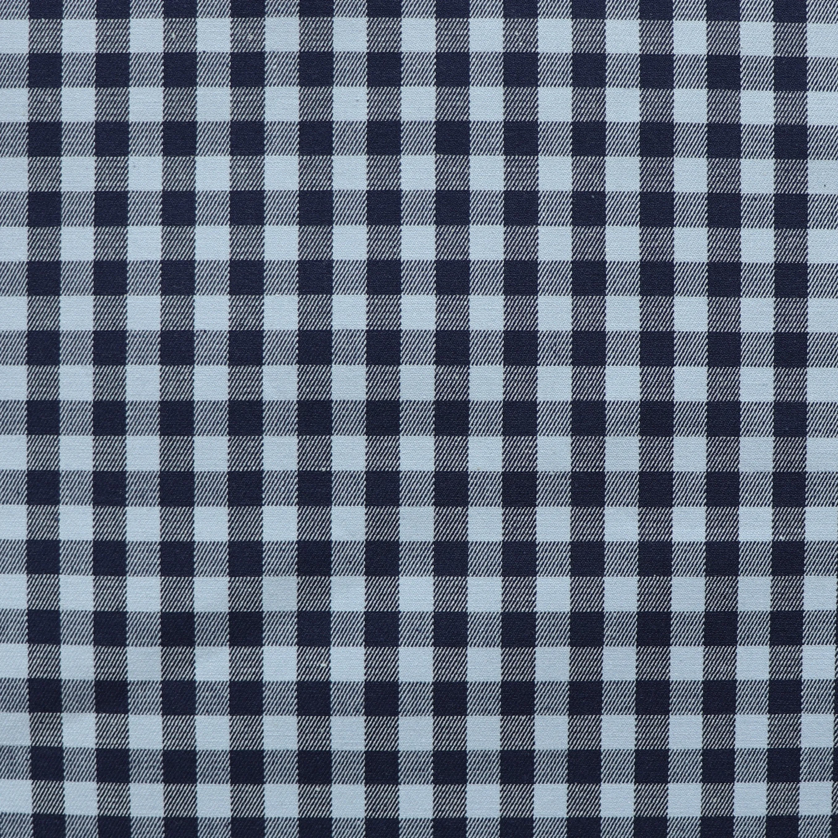 Denim 9oz Stretch - Blue Gingham