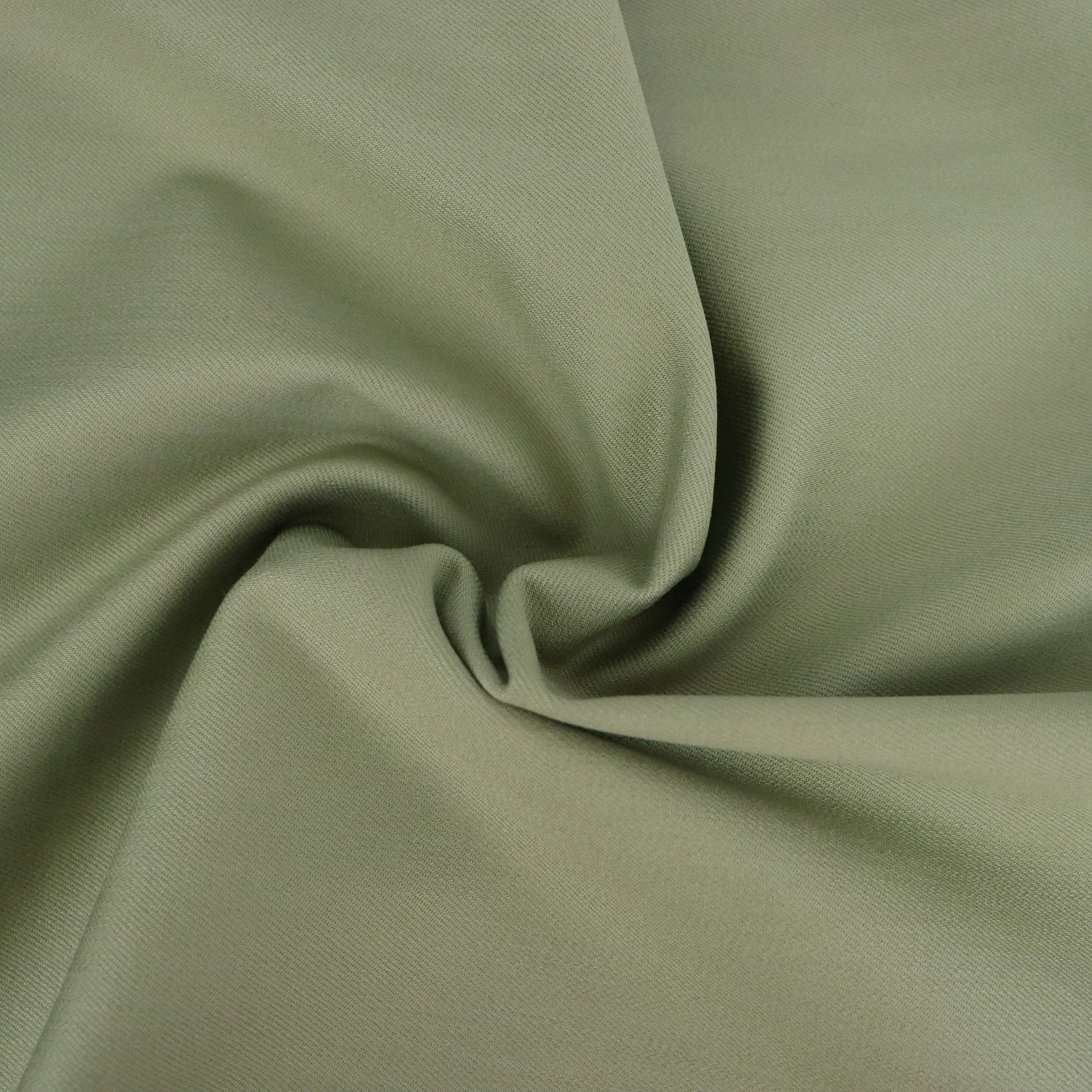 Denim with TENCEL™ fibres 10oz Stretch - Sage Green - END OF BOLT 41cm