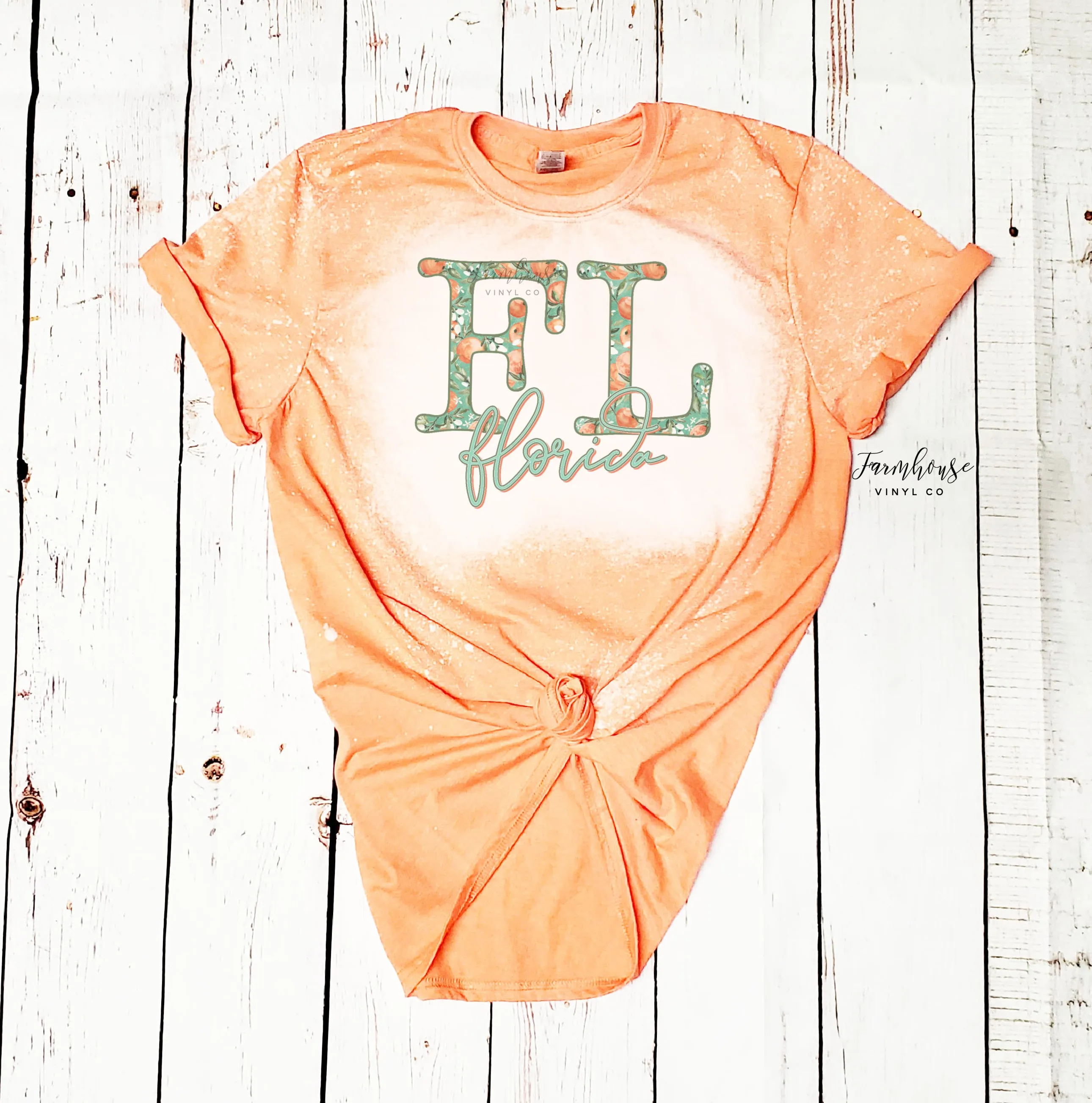 Florida Style Bleached Shirt