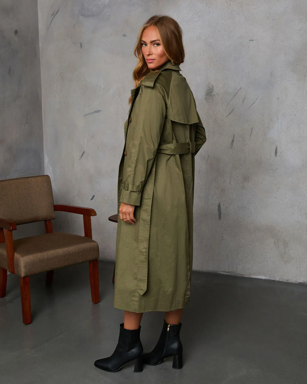 Fonda Belted Trench Coat