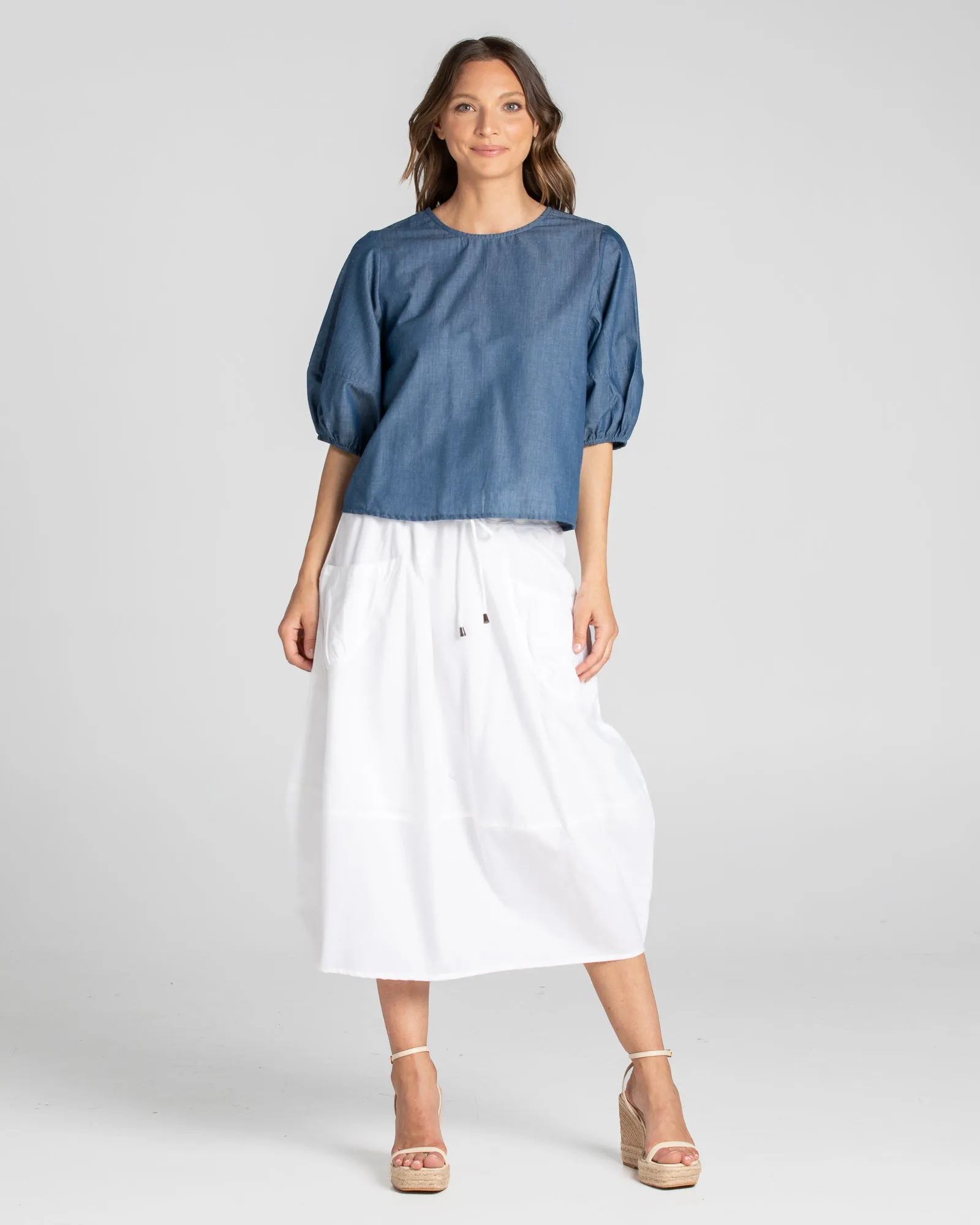 Guru Skirt - White