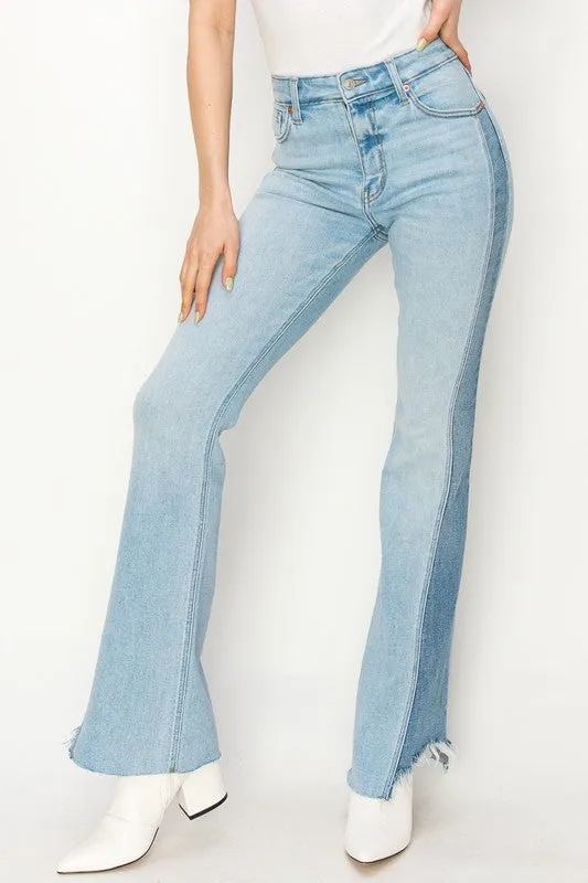 High Rise Bootcut Jeans