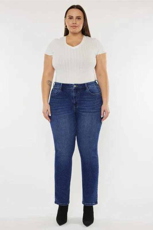 Kancan Plus Slim Straight Jeans