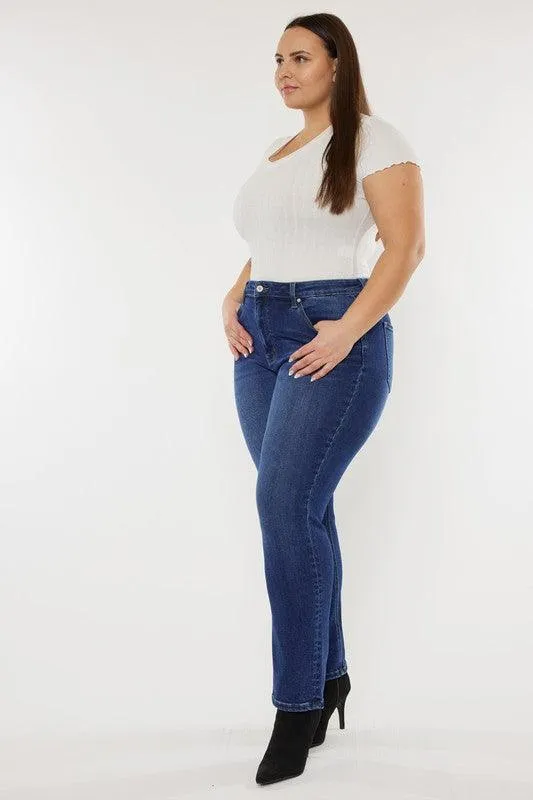 Kancan Plus Slim Straight Jeans