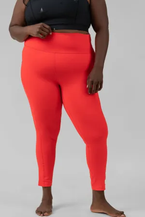 LASER-CUT AND BONDED ESSENTIAL FOLDOVER HIGH WAISTED LEGGINGS