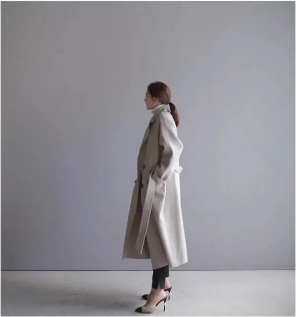 Little Addiction LuxeLapel Trench Coat