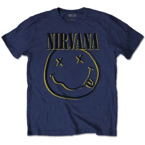 Nirvana Kids T-Shirt - Smiley Face - Blue