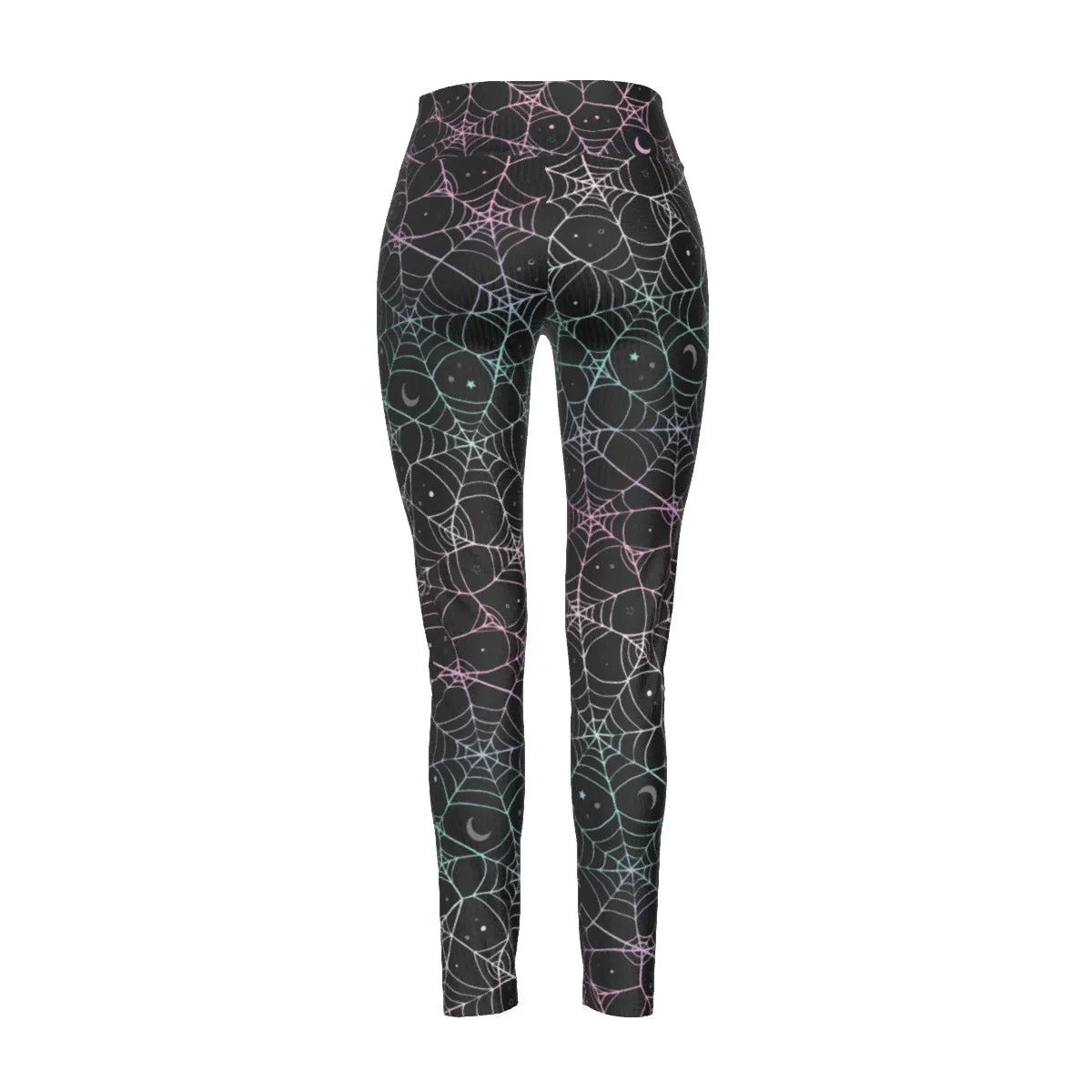 Pastel Web High Waist Leggings