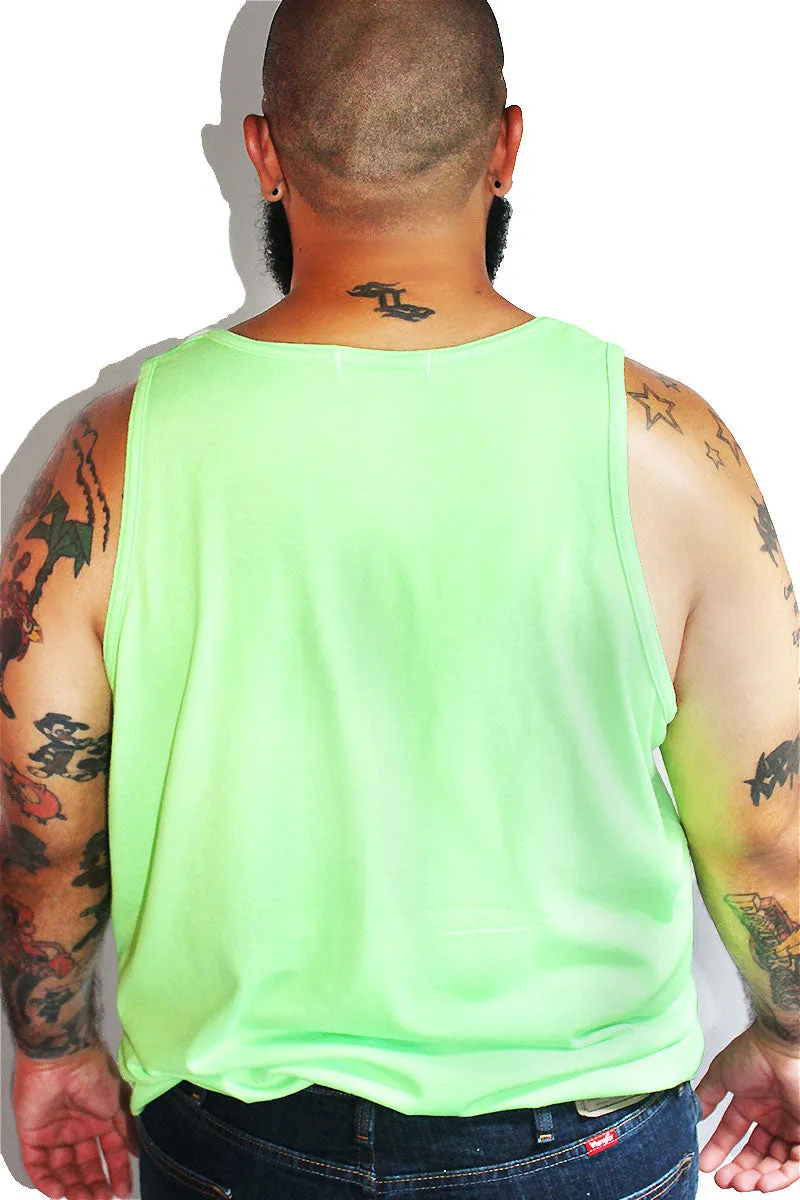 PLUS: Feeling My Oats Racerback Tank- Neon Green