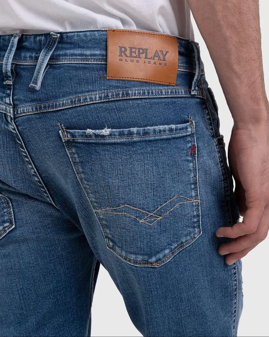 REPLAY R32R573914Y INDIGO ANBASS RIP 573 BIO JEANS