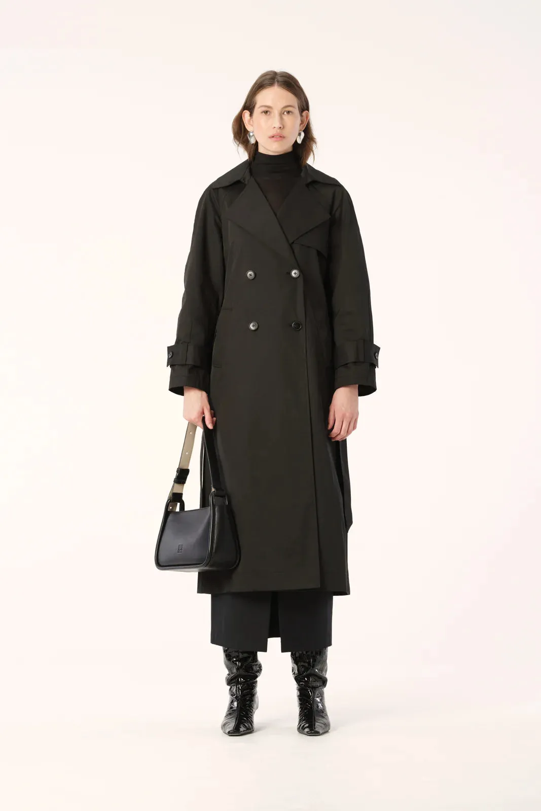 SHIRO TRENCH | Black