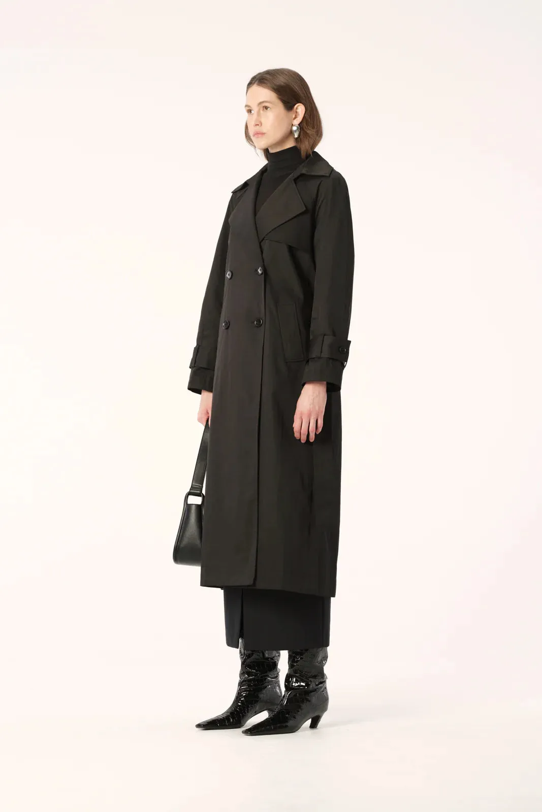 SHIRO TRENCH | Black