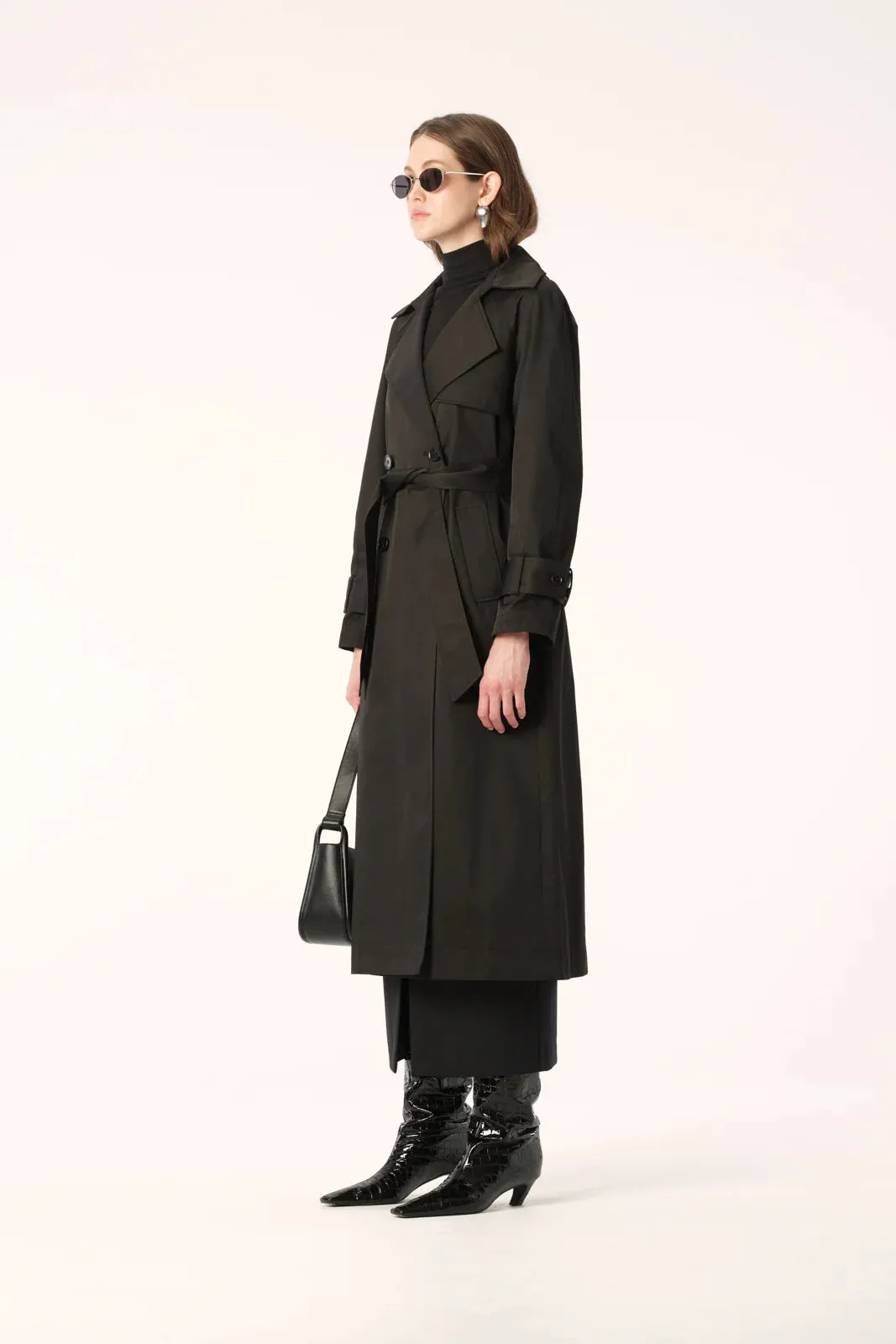 SHIRO TRENCH | Black