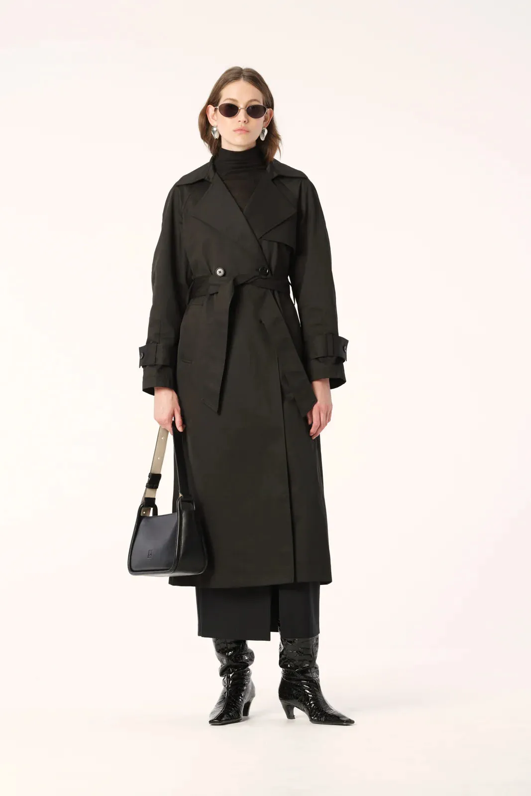 SHIRO TRENCH | Black