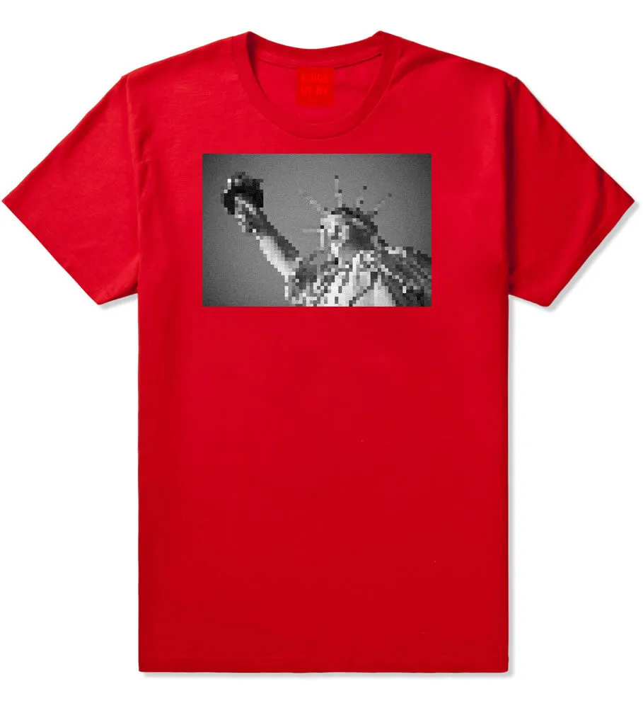 Statue Of Liberty Pixelated T-Shirt