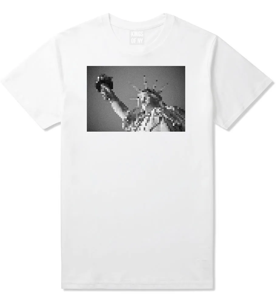 Statue Of Liberty Pixelated T-Shirt