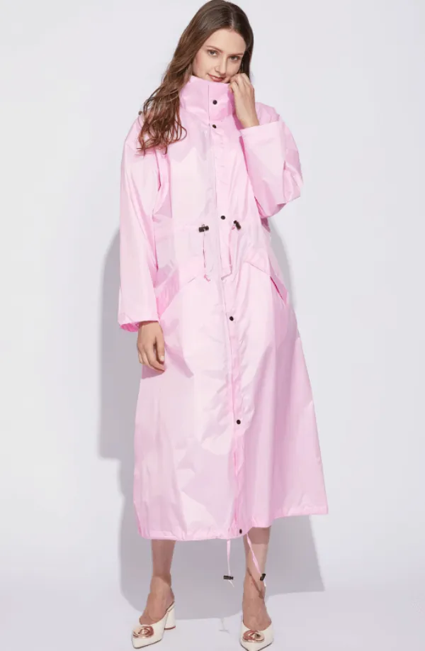 Stylish Women's Extended Waterproof Raincoats - SF0125