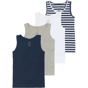 The New Multi Color Mood Indigo Boys Basic Tank Top Multi Pack