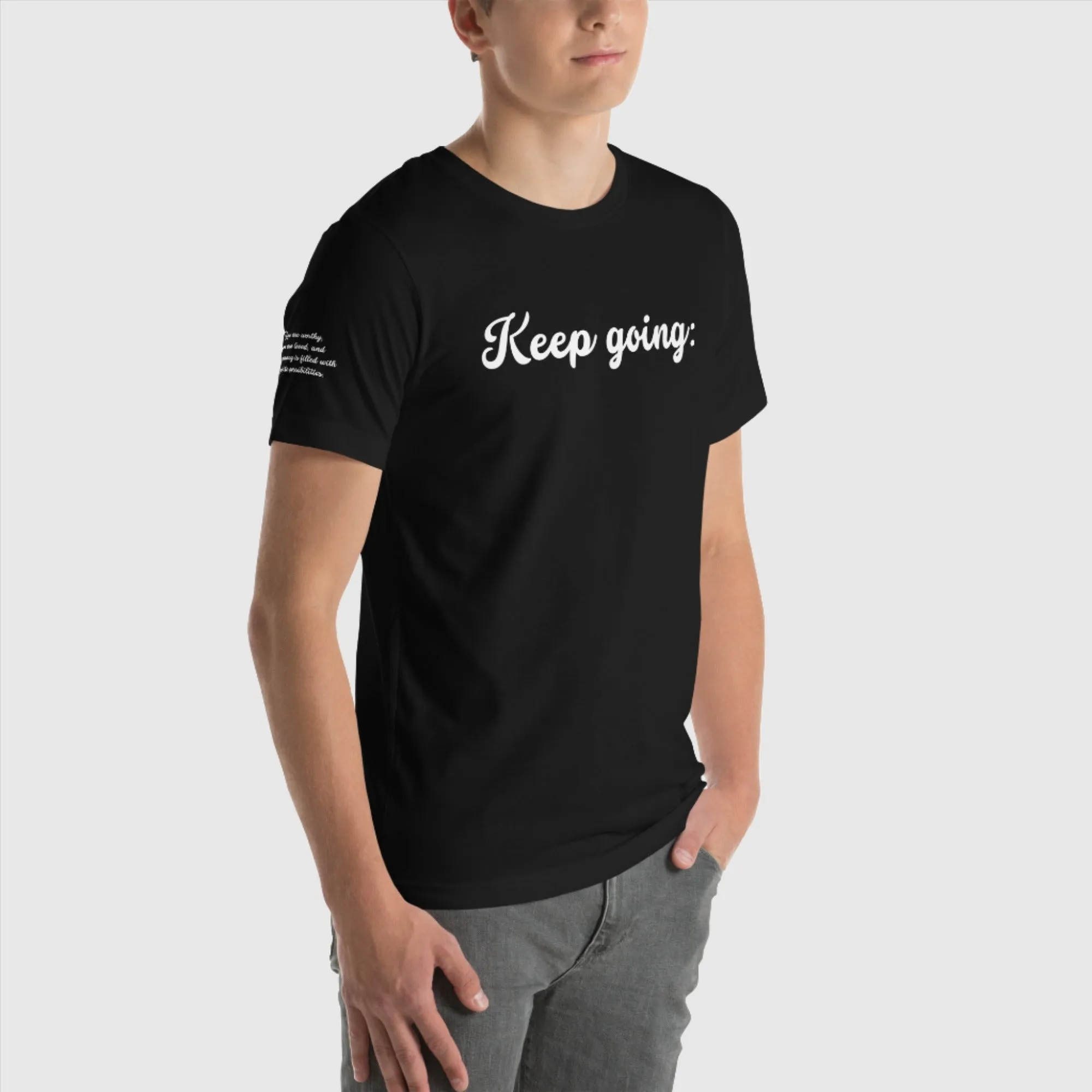 Unisex 100 Reasons to Keep Going Sweatshirt T-Shirt