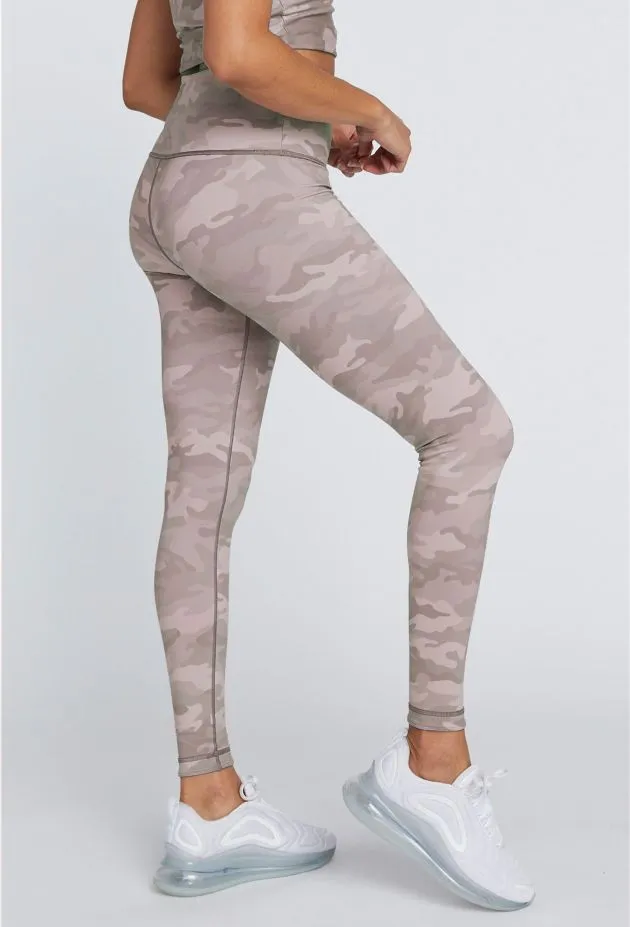 Wear It To Heart Truffle Camo Reversible Legging